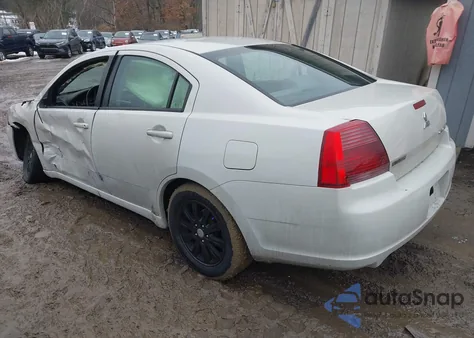 2008 Mitsubishi Galant Es z USA, uszkodzony, nr VIN 4A3AB36F78E014033
